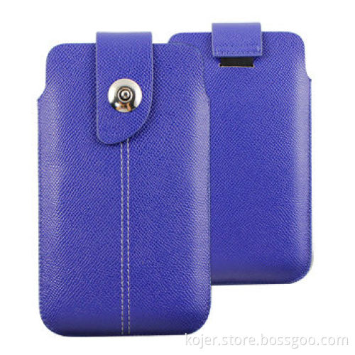 Leather Cellphone Pouches for SAM i9300, Made of PU Leather/Retractable Pull-tab/OEM Orders Welcome